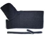 Halat de baie pentru caini Homelevel, S, Albastru, Bumbac, 54844.73.1 fotografia produsului