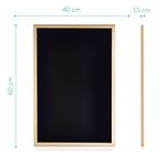 Tabla magnetica combinata cu creta Navaris, 60 x 40 cm, 46082.02 fotografia produsului View 6 S