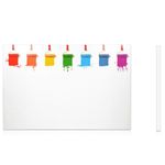 Tabla magnetica Navaris, MDF, 60 x 40 cm, marker, magneti, 45365.03 fotografia produsului View 7 S