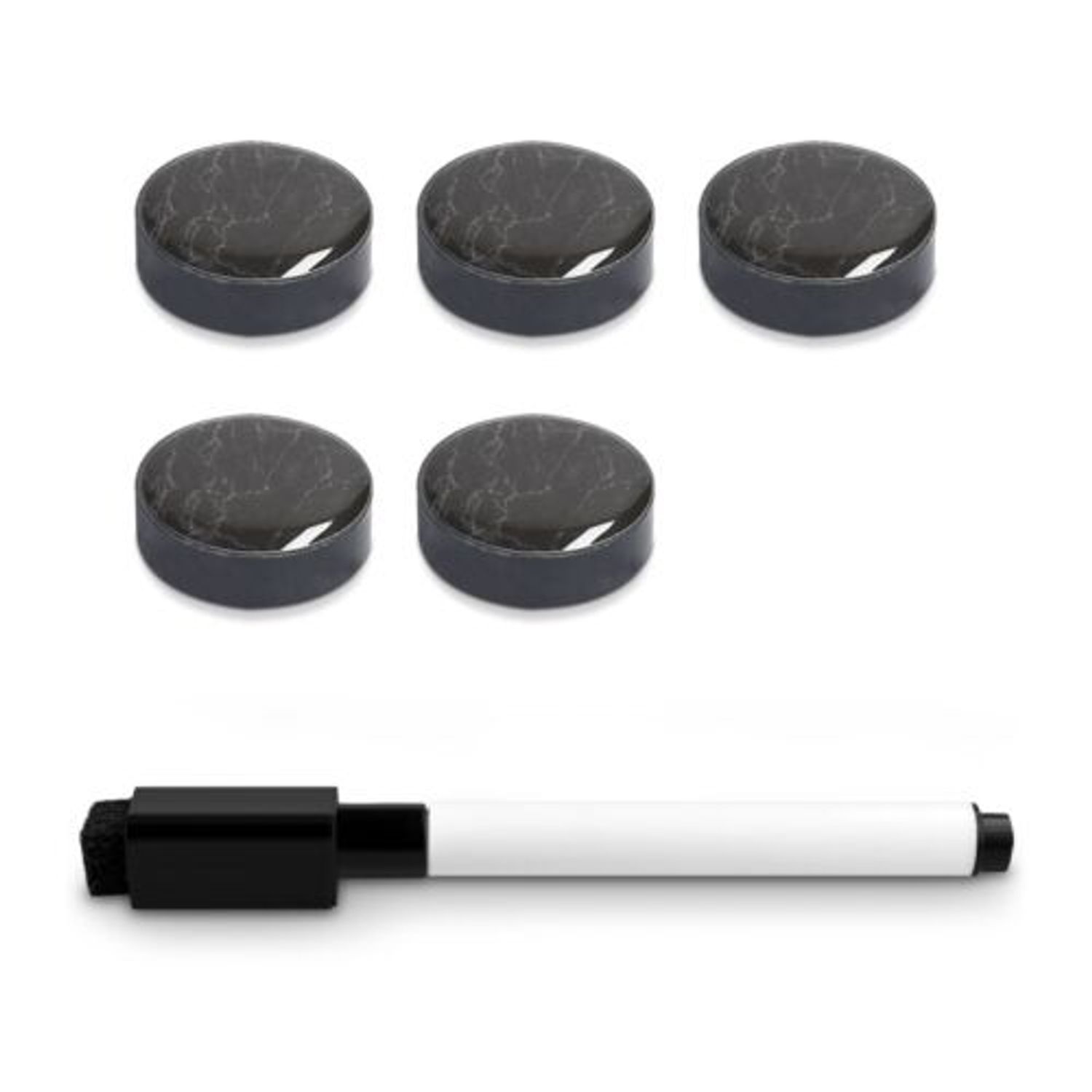 Tabla magnetica Navaris, MDF, 60 x 40 cm, marker, magneti, 45365.07 fotografia produsului View 4 L