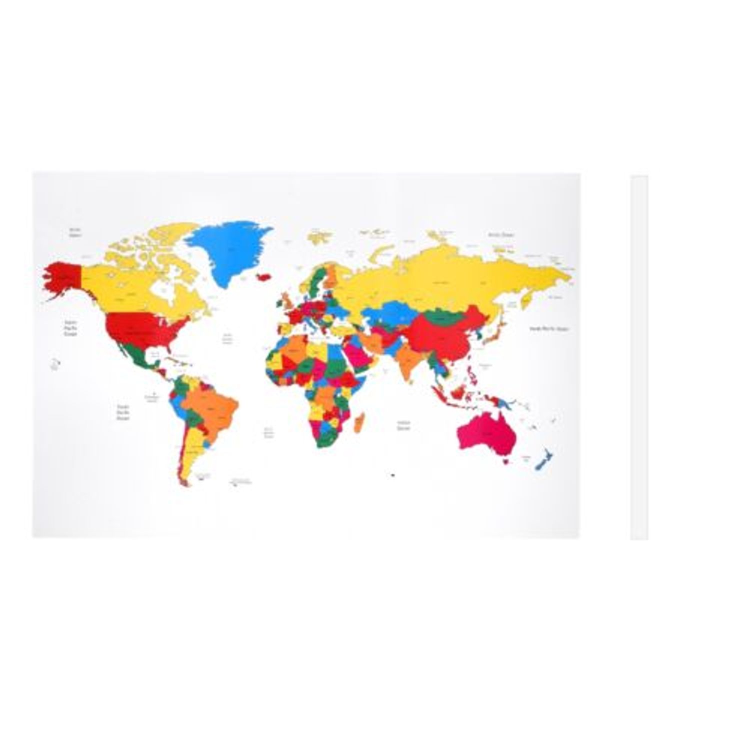 Tabla magnetica Navaris, MDF, 60 x 40 cm, marker, magneti, 45365.07 fotografia produsului View 8 L