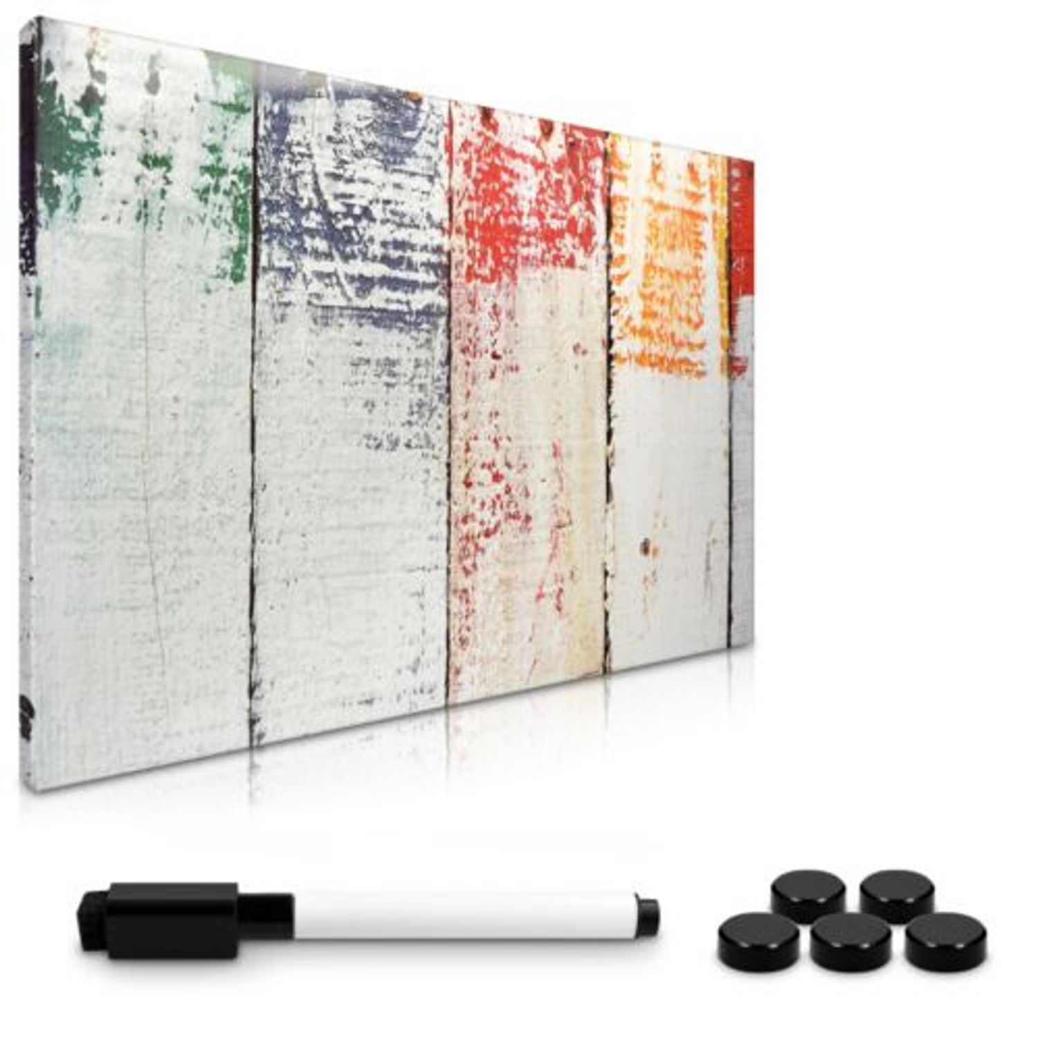 Tabla magnetica Navaris, MDF, 60 x 40 cm, marker, magneti, 41129 fotografia produsului
