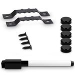 Tabla magnetica Navaris, MDF, 60 x 40 cm, marker, magneti, 42677 fotografia produsului View 4 S