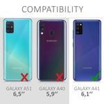Husa pentru Samsung Galaxy A41, Silicon, Verde, 52301.184 fotografia produsului View 5 S