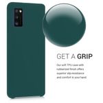 Husa pentru Samsung Galaxy A41, Silicon, Verde, 52301.184 fotografia produsului View 3 S
