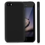 Husa pentru Apple iPhone 5/iPhone 5s/iPhone SE, Silicon, Negru, 42766.01 fotografia produsului View 2 S