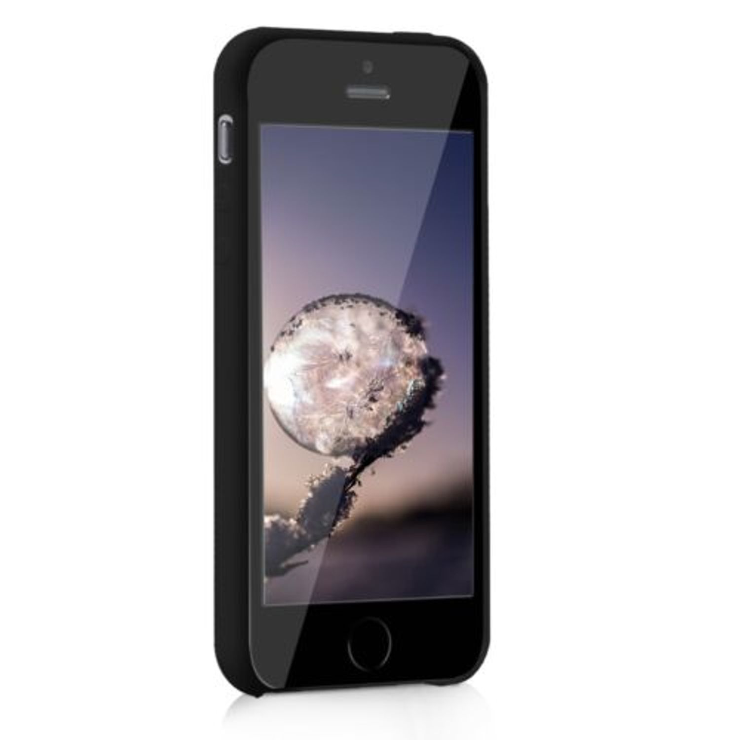 Husa pentru Apple iPhone 5/iPhone 5s/iPhone SE, Silicon, Negru, 42766.01 fotografia produsului View 3 L