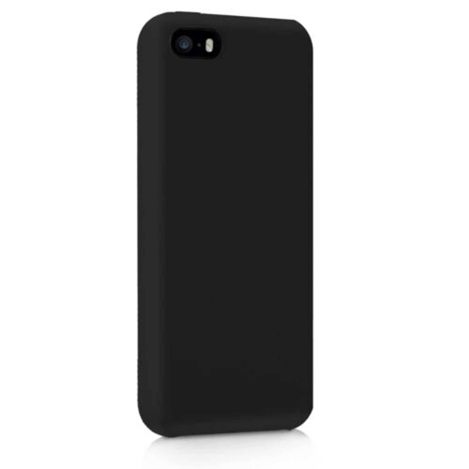 Husa pentru Apple iPhone 5/iPhone 5s/iPhone SE, Silicon, Negru, 42766.01 fotografia produsului View 8 L