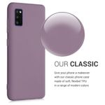 Husa pentru Samsung Galaxy A41, Silicon, Mov, 52251.181 fotografia produsului View 4 S