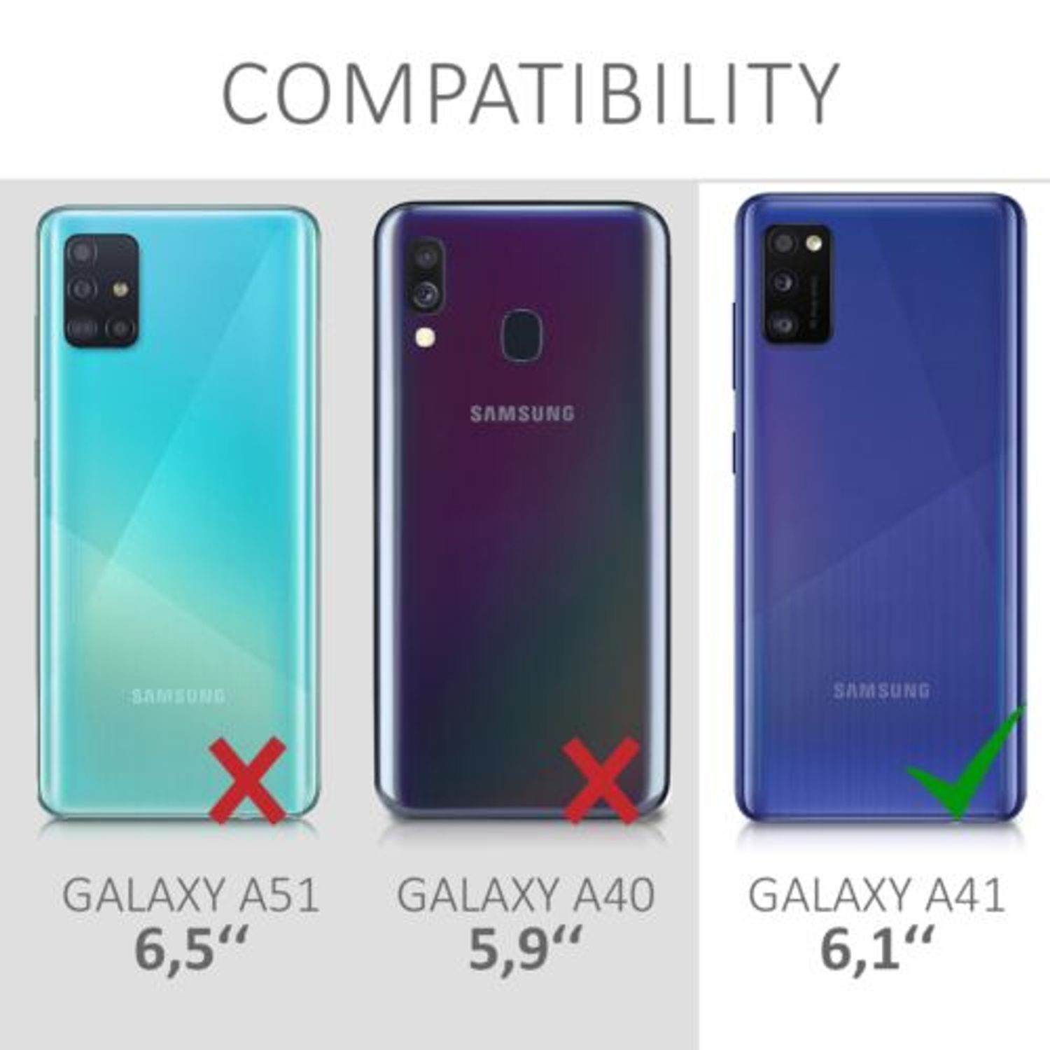 Husa pentru Samsung Galaxy A41, Silicon, Verde, 52251.57 fotografia produsului View 6 L