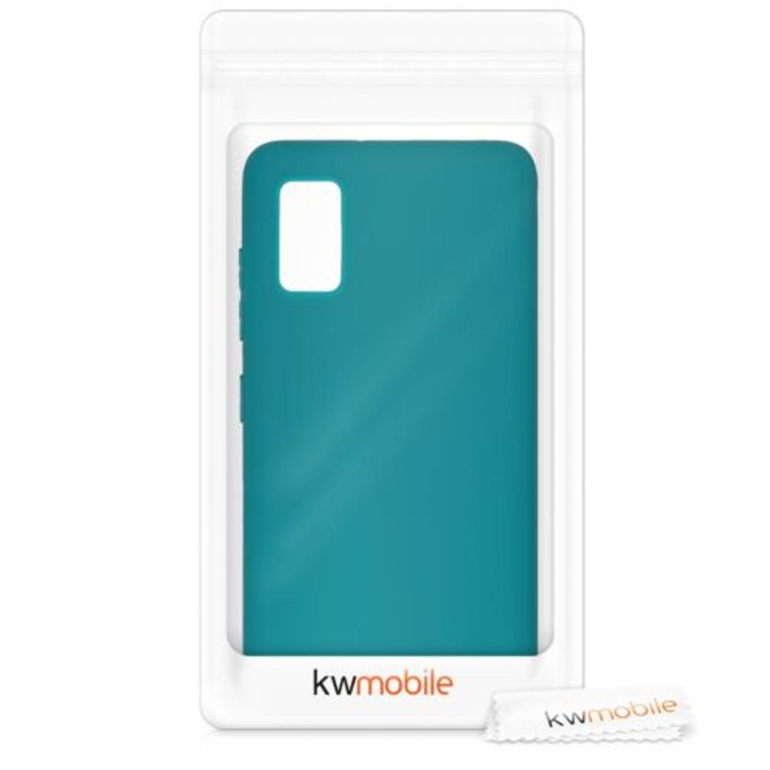 Husa pentru Samsung Galaxy A41, Silicon, Verde, 52251.57 fotografia produsului View 7 L