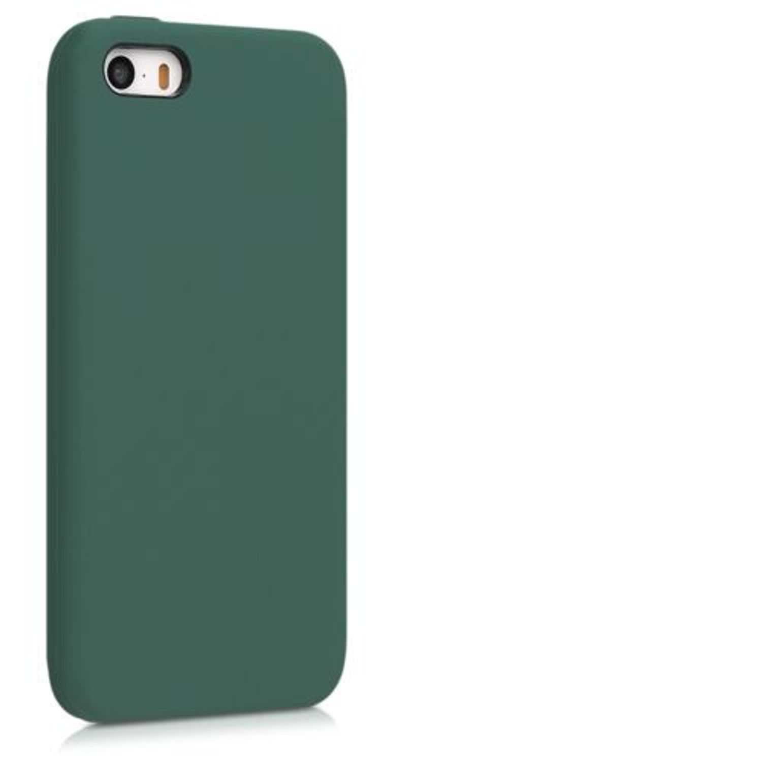 Husa pentru Apple iPhone 5/iPhone 5s/iPhone SE, Silicon, Verde, 42766.166 fotografia produsului View 8 L