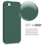 Husa pentru Apple iPhone 5/iPhone 5s/iPhone SE, Silicon, Verde, 42766.166 fotografia produsului View 4 S