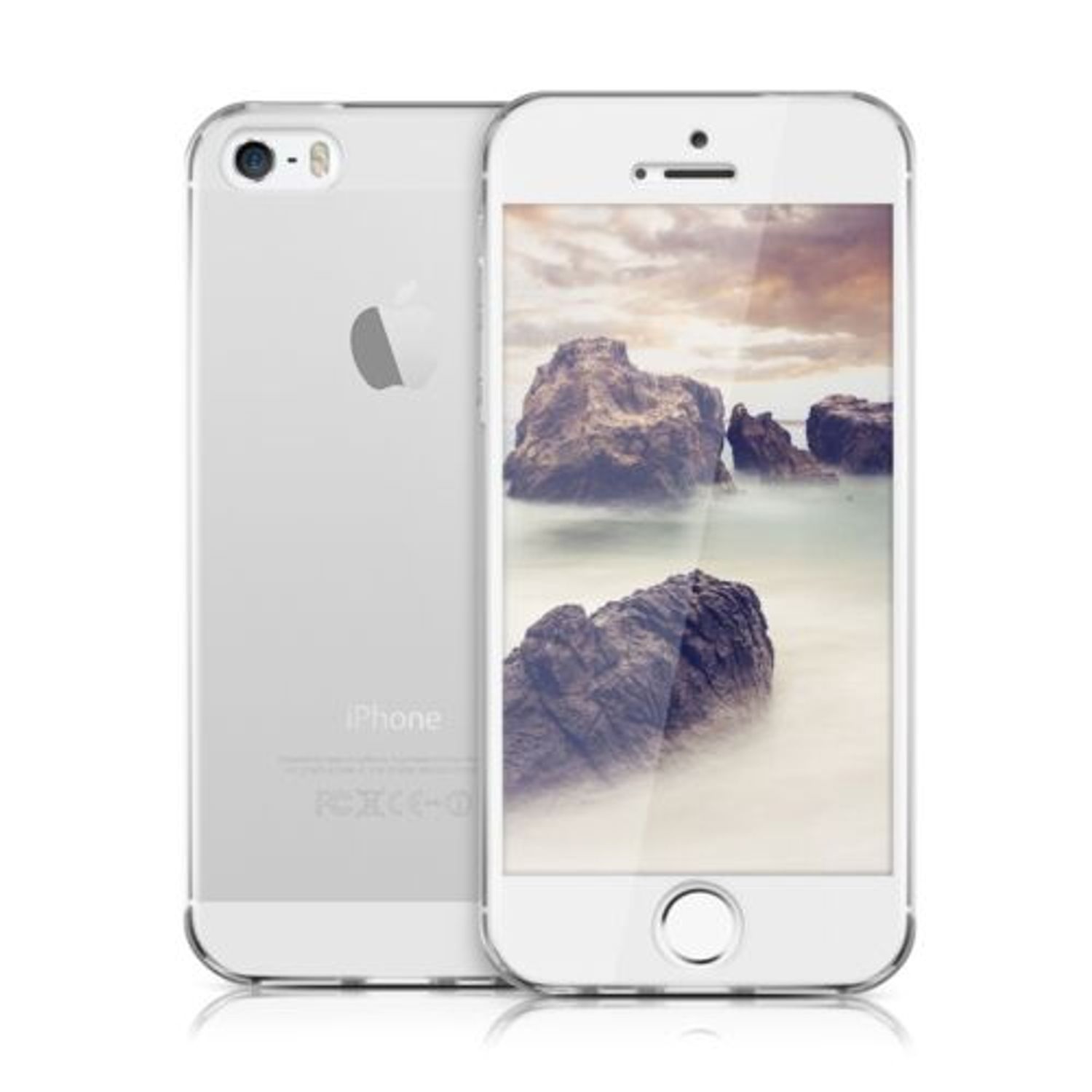 Husa pentru Apple iPhone 5/iPhone 5s/iPhone SE, Silicon, Transparent, 37749.03 fotografia produsului View 2 L