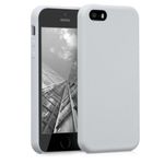 Husa pentru Apple iPhone 5/iPhone 5s/iPhone SE, Silicon, Gri, 42766.70 fotografia produsului