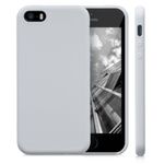 Husa pentru Apple iPhone 5/iPhone 5s/iPhone SE, Silicon, Gri, 42766.70 fotografia produsului View 5 S