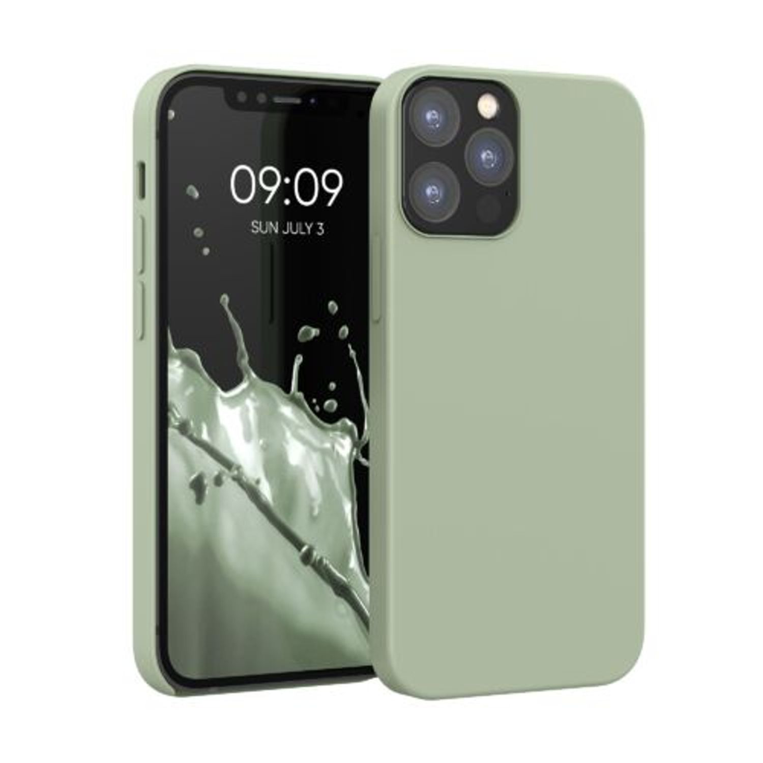 Husa pentru Apple iPhone 12/iPhone 12 Pro, Silicon, Verde, 52641.172 fotografia produsului