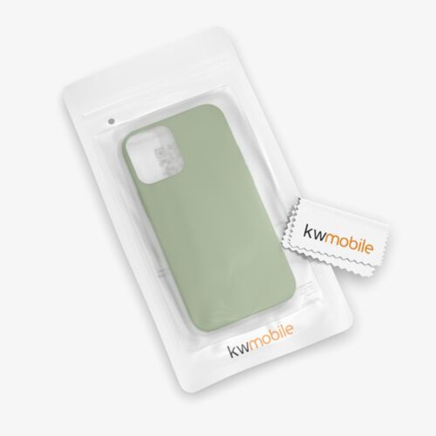 Husa pentru Apple iPhone 12/iPhone 12 Pro, Silicon, Verde, 52641.172 fotografia produsului View 8 L