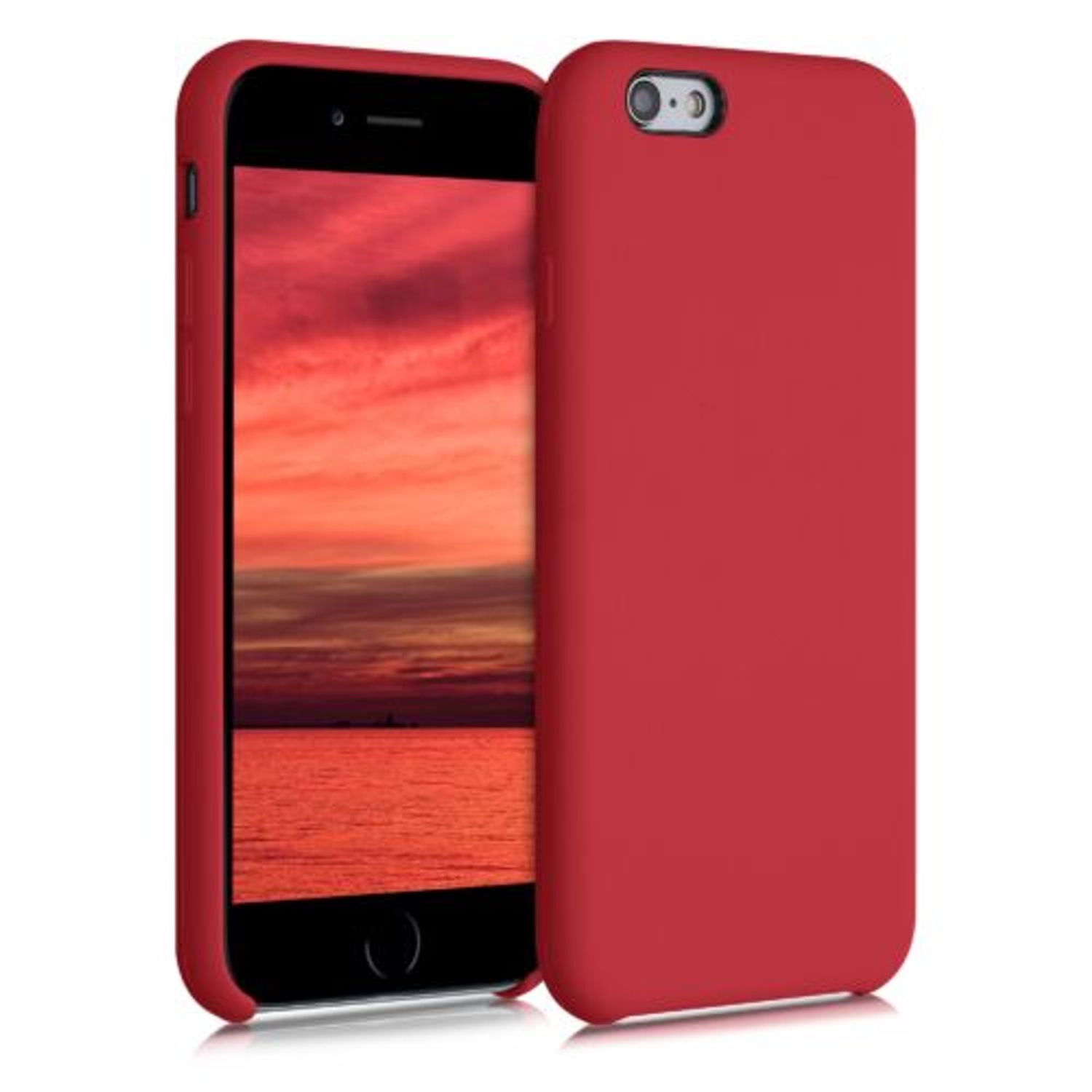 Husa pentru Apple iPhone 6/iPhone 6s, Silicon, Rosu, 40223.208 fotografia produsului
