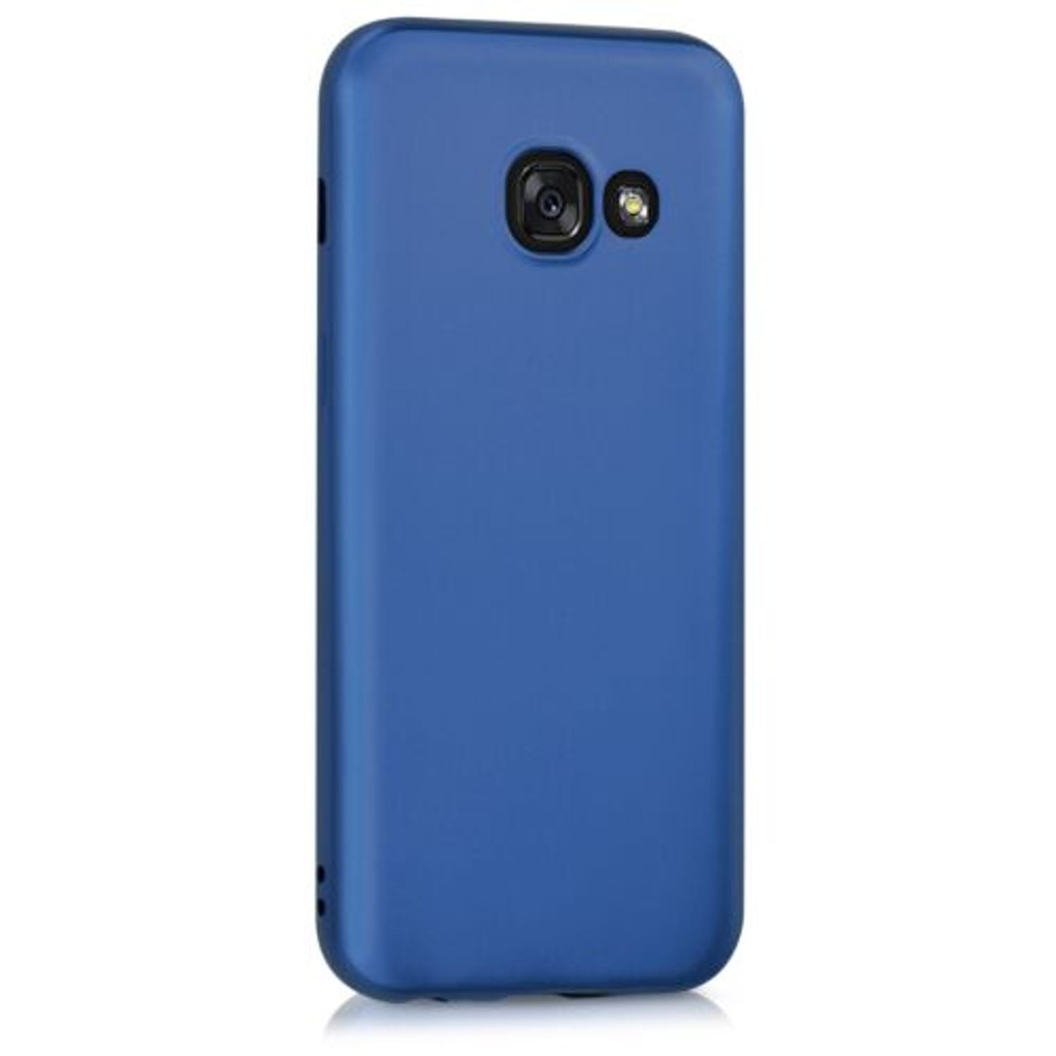 Husa pentru Samsung Galaxy A3 (2017), Silicon, Albastru, 41338.64 fotografia produsului View 8 L