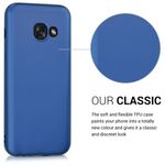 Husa pentru Samsung Galaxy A3 (2017), Silicon, Albastru, 41338.64 fotografia produsului View 4 S