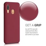 Husa pentru Samsung Galaxy A40, Silicon, Violet, 49091.209 fotografia produsului View 4 S