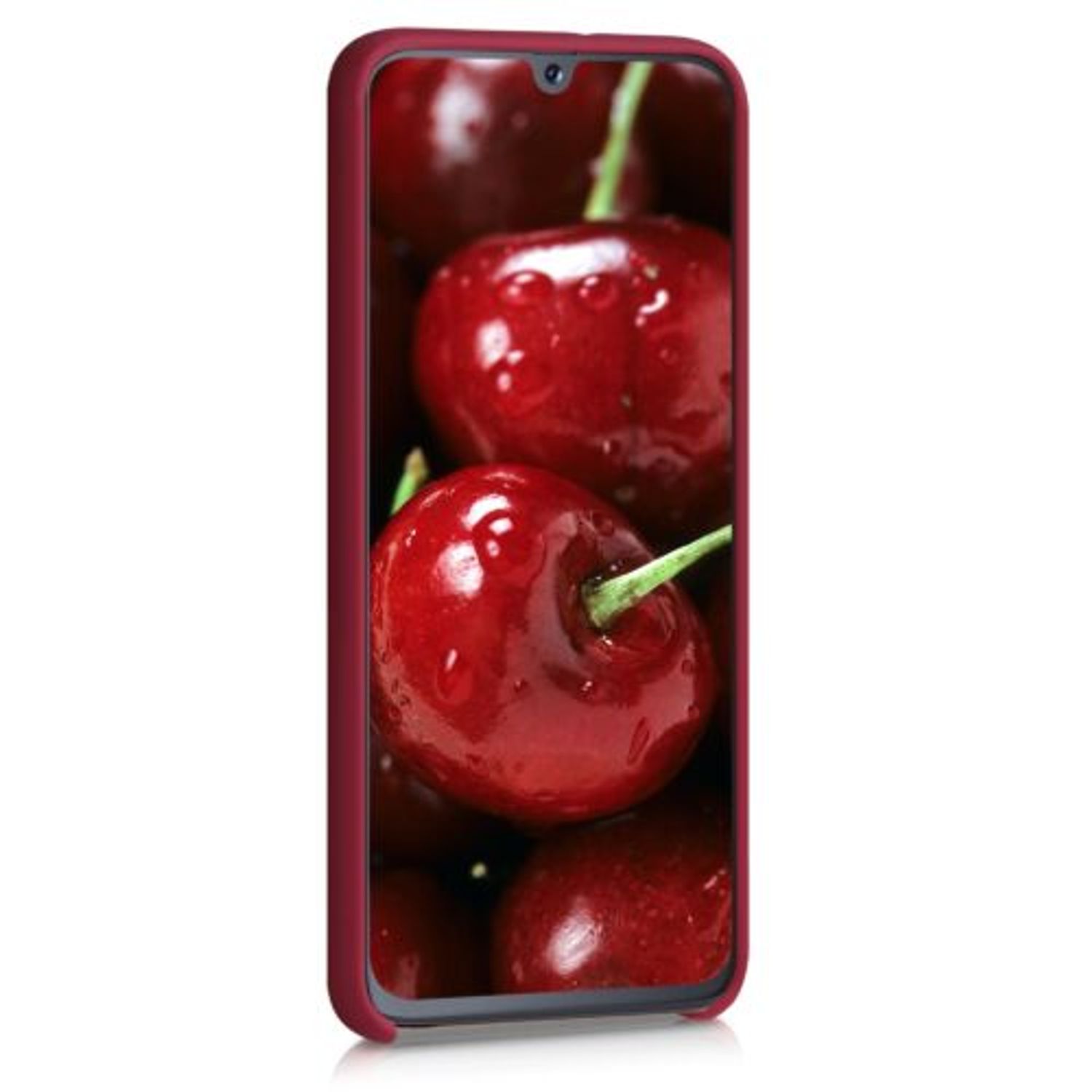 Husa pentru Samsung Galaxy A40, Silicon, Violet, 49091.209 fotografia produsului View 3 L
