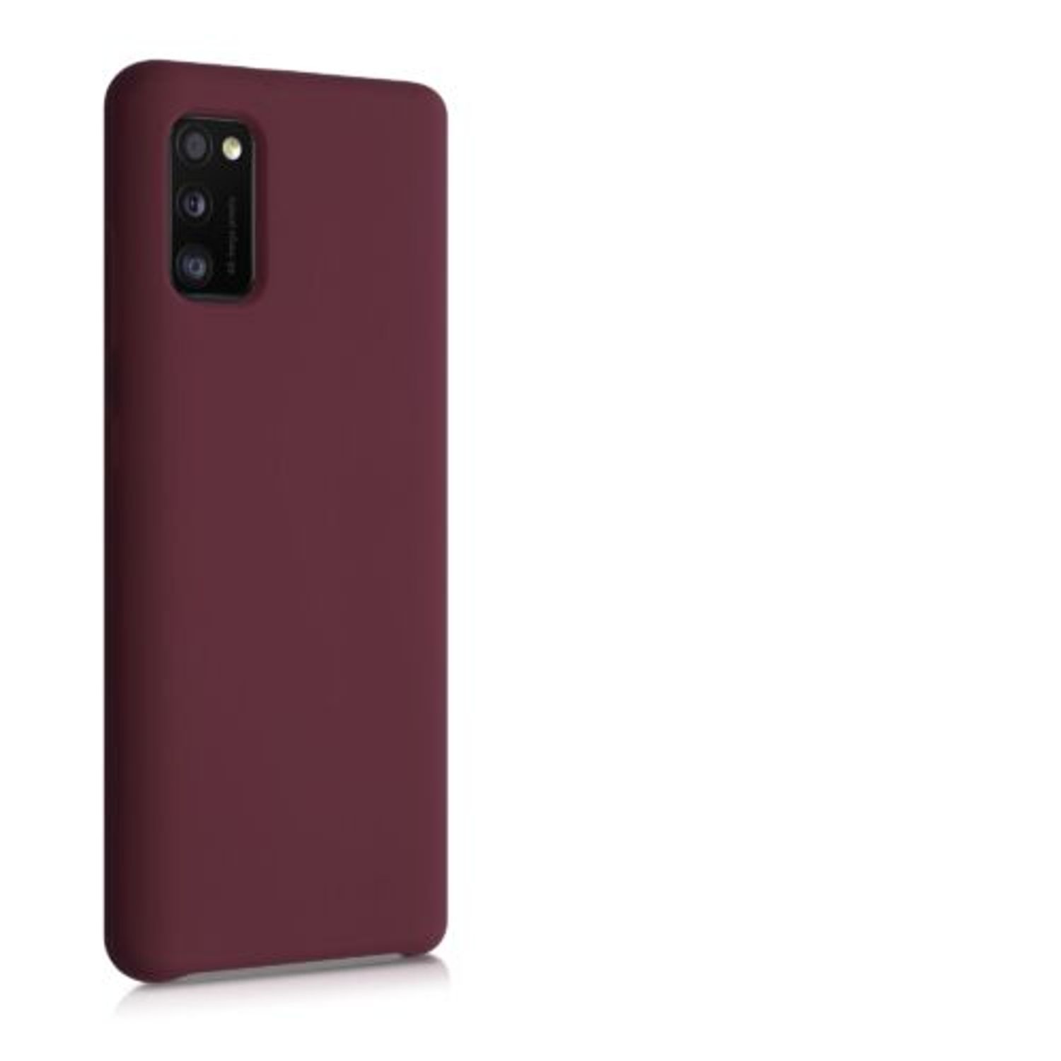 Husa pentru Samsung Galaxy A41, Silicon, Violet, 52301.190 fotografia produsului View 8 L