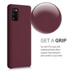 Husa pentru Samsung Galaxy A41, Silicon, Violet, 52301.190 fotografia produsului View 4 S
