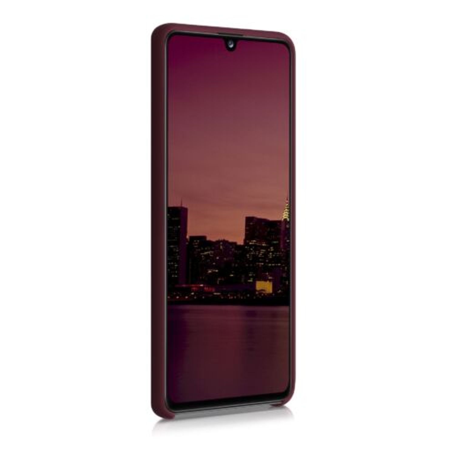 Husa pentru Samsung Galaxy A41, Silicon, Violet, 52301.190 fotografia produsului View 3 L