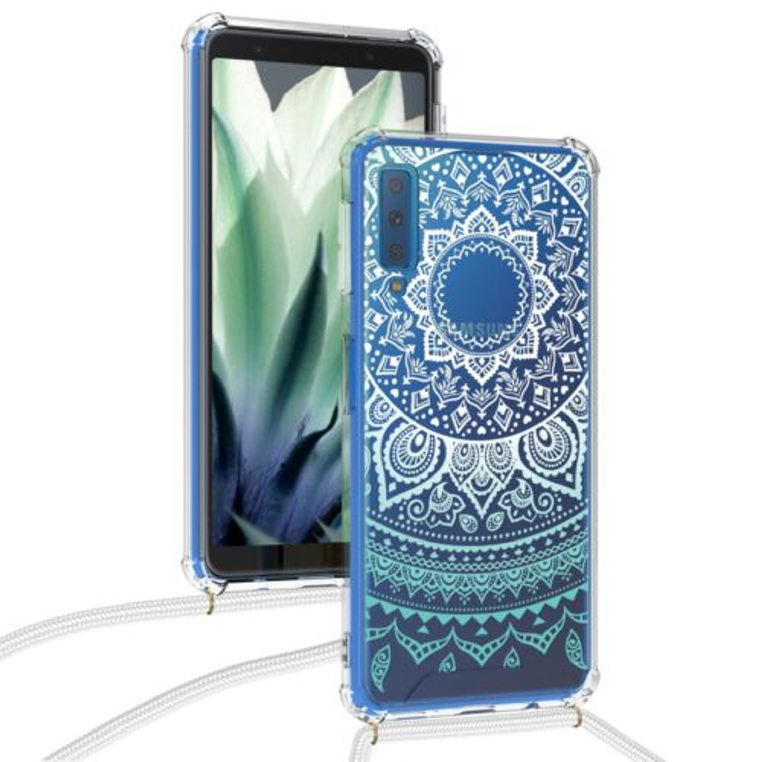 Husa pentru Samsung Galaxy A7 (2018), Silicon, Multicolor, 48453.03 fotografia produsului View 5 L