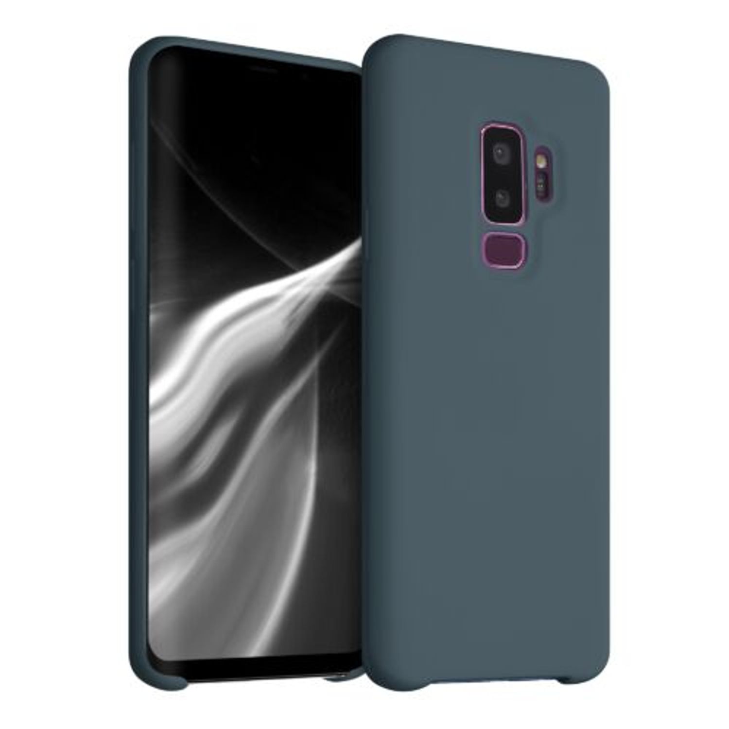 Husa pentru Samsung Galaxy S9 Plus, Silicon, Gri, 44183.202 fotografia produsului