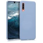 Husa pentru Samsung Galaxy A70, Silicon, Albastru, 48427.58 fotografia produsului