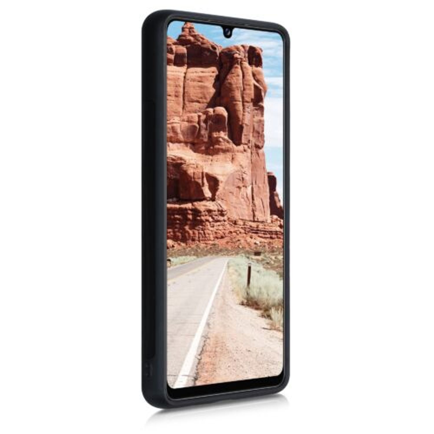Husa pentru Samsung Galaxy A42 5G, Lemn, Maro, 53808.18 fotografia produsului View 3 L