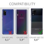 Husa pentru Samsung Galaxy A42 5G, Lemn, Maro, 53808.18 fotografia produsului View 5 S