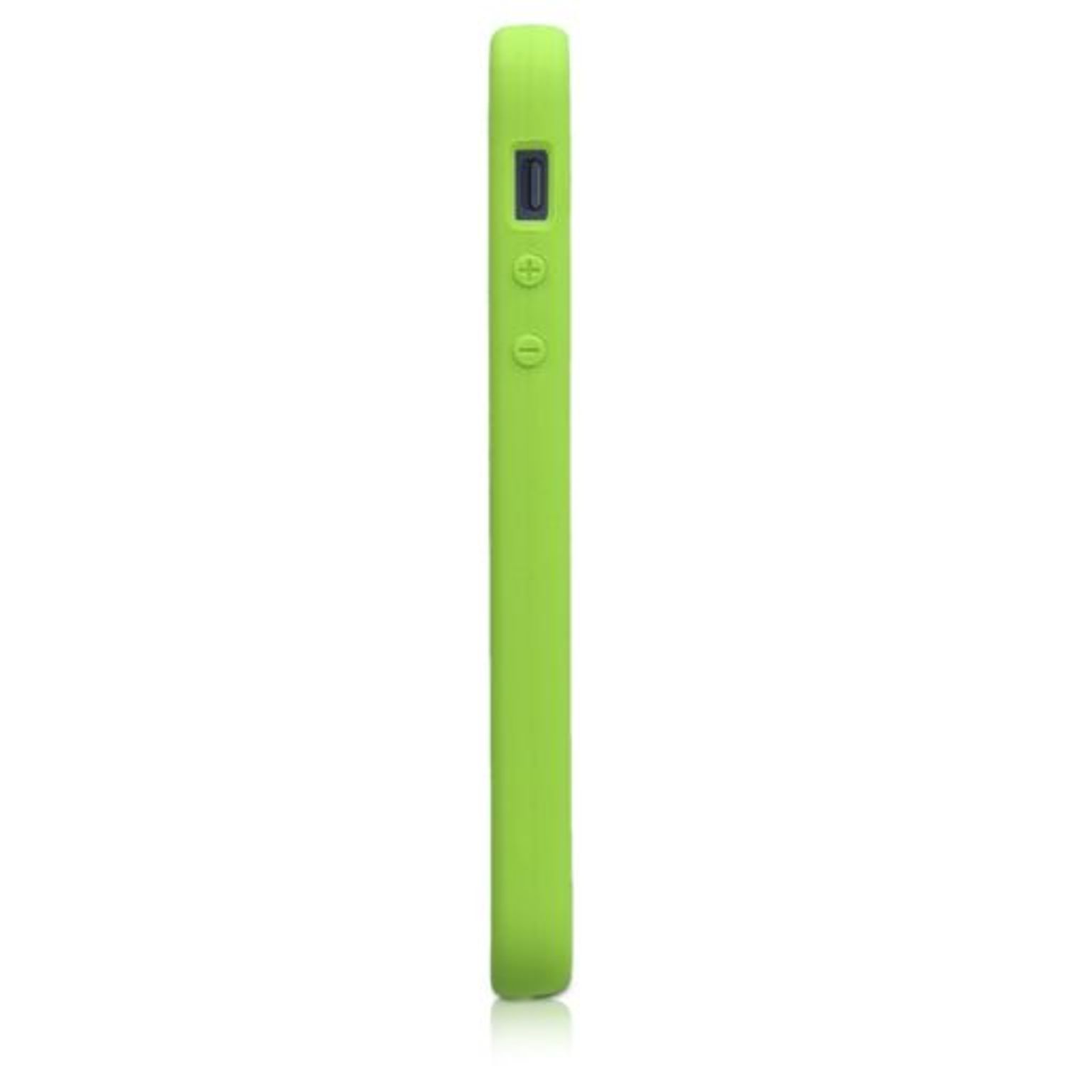 Husa pentru Apple iPhone 5/iPhone 5s/iPhone SE, Silicon, Verde, 42766.07 fotografia produsului View 5 L