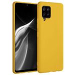 Husa pentru Samsung Galaxy A42 5G, Silicon, Galben, 53804.143 fotografia produsului