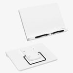 Suport pentru carti din bambus Navaris, 2 brate reglabile, 33 x 24 cm, Alb, 52801.2.02 fotografia produsului View 7 S