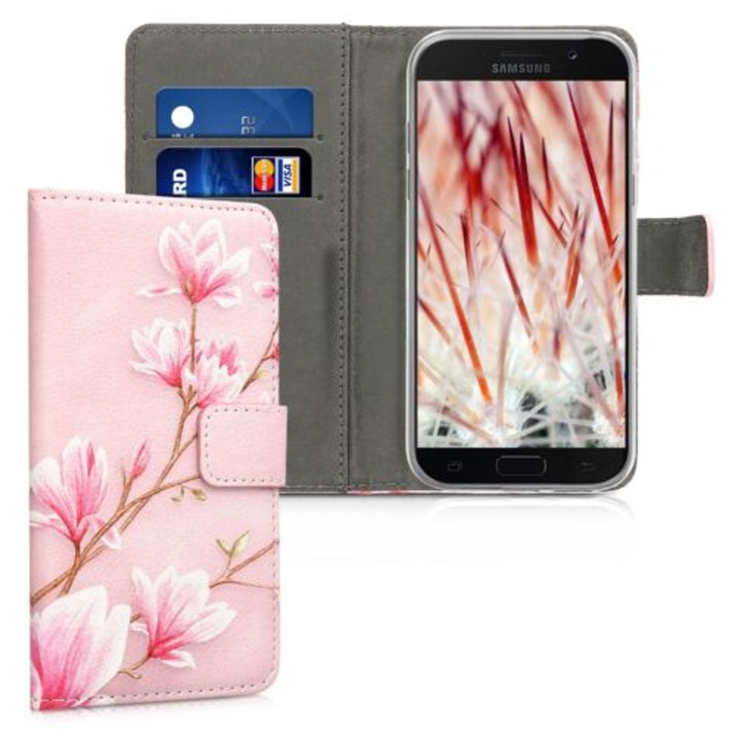 Husa pentru Samsung Galaxy A5 (2017), Piele ecologica, Multicolor, 42483.04 fotografia produsului