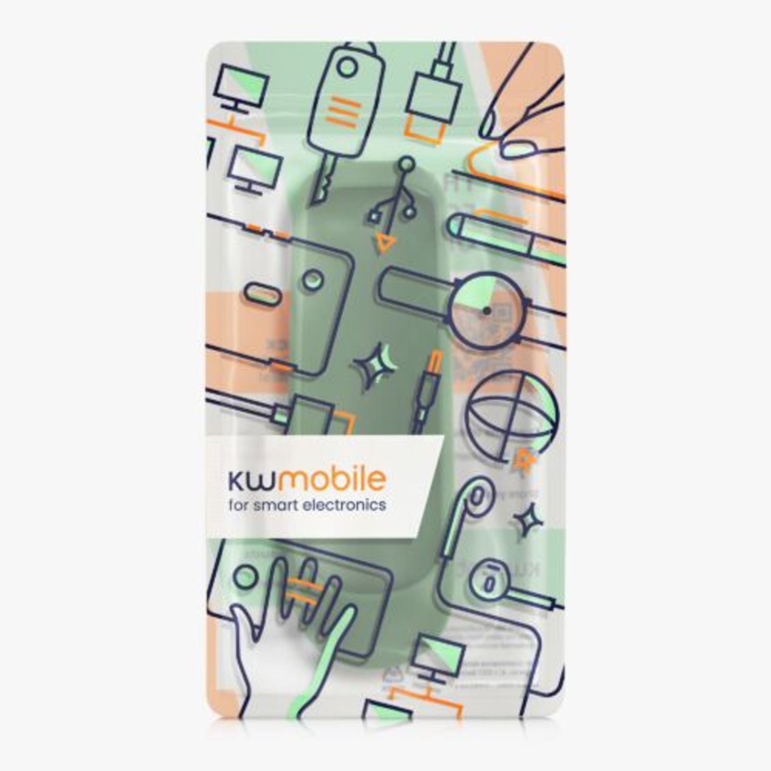 Husa pentru telecomanda Playstation , Kwmobile, Verde, Silicon, 58446.80 fotografia produsului View 4 L