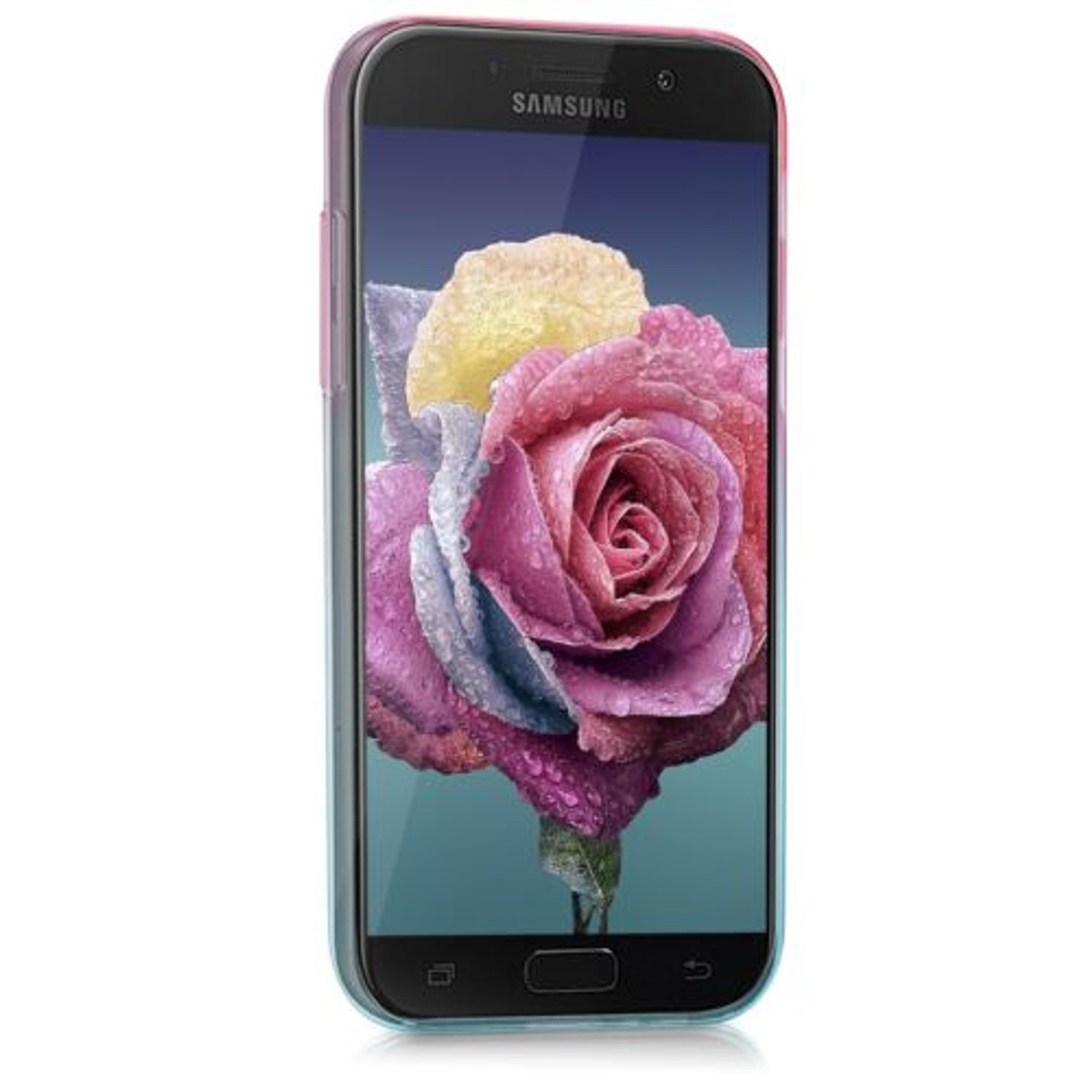 Husa pentru Samsung Galaxy A5 (2017), Silicon, Multicolor, 43036.01 fotografia produsului View 3 L