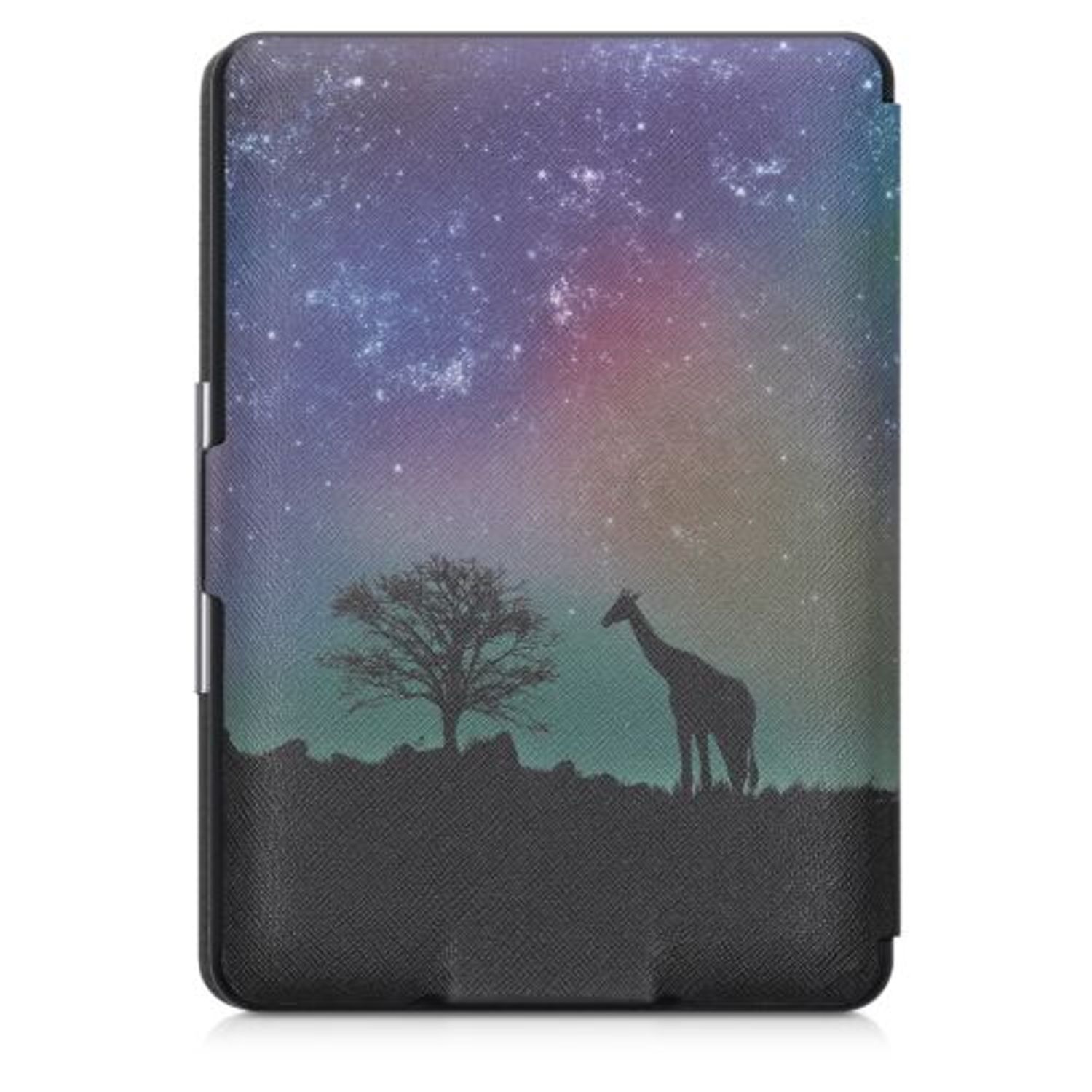 Husa pentru Kindle Paperwhite 7, Piele ecologica, Multicolor, 45569.27 fotografia produsului View 4 L