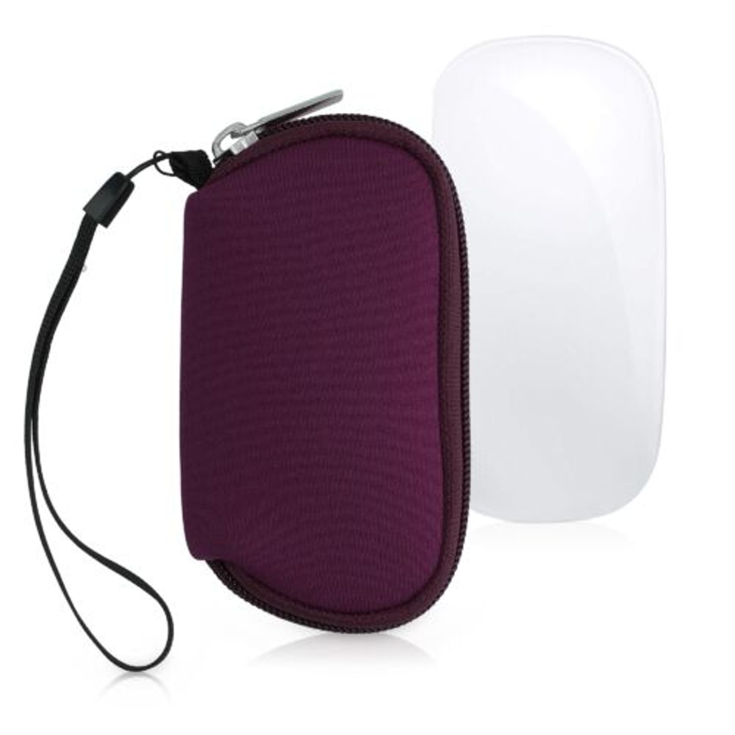 Husa pentru mouse Apple Magic Mouse 2/Magic Mouse 1, Kwmobile, Violet, Neopren, 51117.114 fotografia produsului