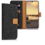Husa pentru Samsung Galaxy A50, Textil, Gri, 48658.19 fotografia produsului