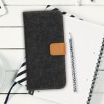 Husa pentru Samsung Galaxy A50, Textil, Gri, 48658.19 fotografia produsului View 3 S