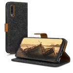 Husa pentru Samsung Galaxy A50, Textil, Gri, 48658.19 fotografia produsului View 2 S