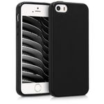 Husa pentru Apple iPhone 5/iPhone 5s/iPhone SE, Silicon, Negru, 33098.01 fotografia produsului