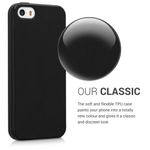 Husa pentru Apple iPhone 5/iPhone 5s/iPhone SE, Silicon, Negru, 33098.01 fotografia produsului View 4 S