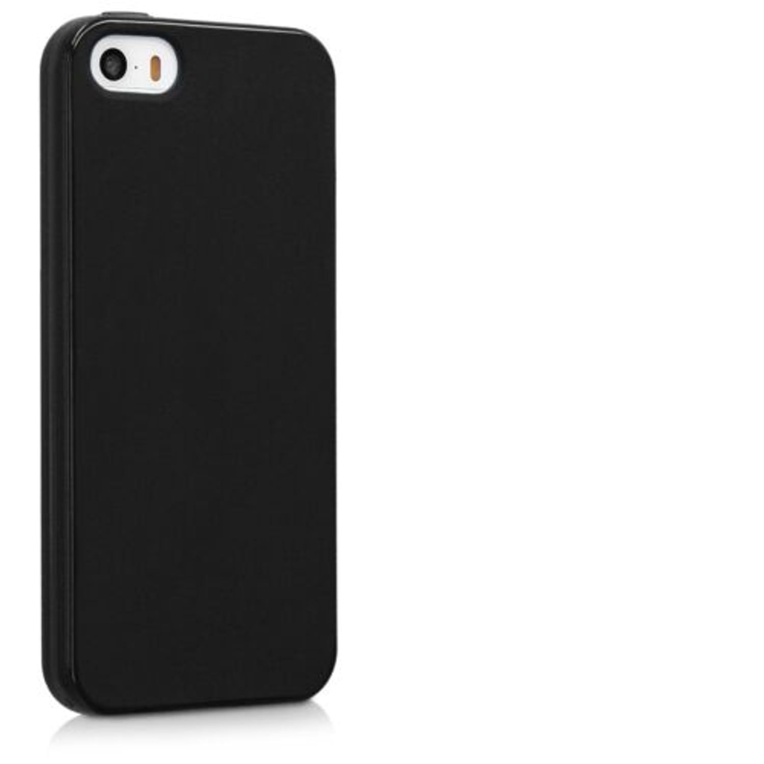 Husa pentru Apple iPhone 5/iPhone 5s/iPhone SE, Silicon, Negru, 33098.01 fotografia produsului View 8 L