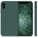 Husa pentru Apple iPhone X/iPhone XS, Silicon, Verde, 42495.171 fotografia produsului View 2 S
